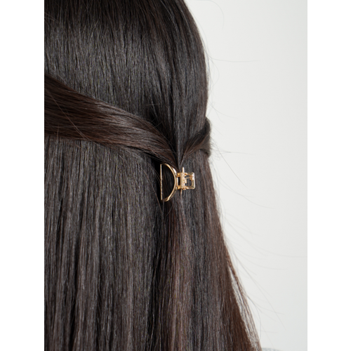 Краб для волос крабик - 4 штуки в наборе золотистого цвета 25 см 489₽