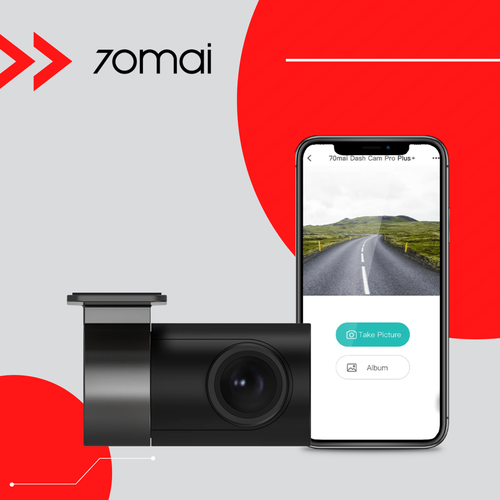 Камера 70mai Rear Camera RC06 черный 2720₽