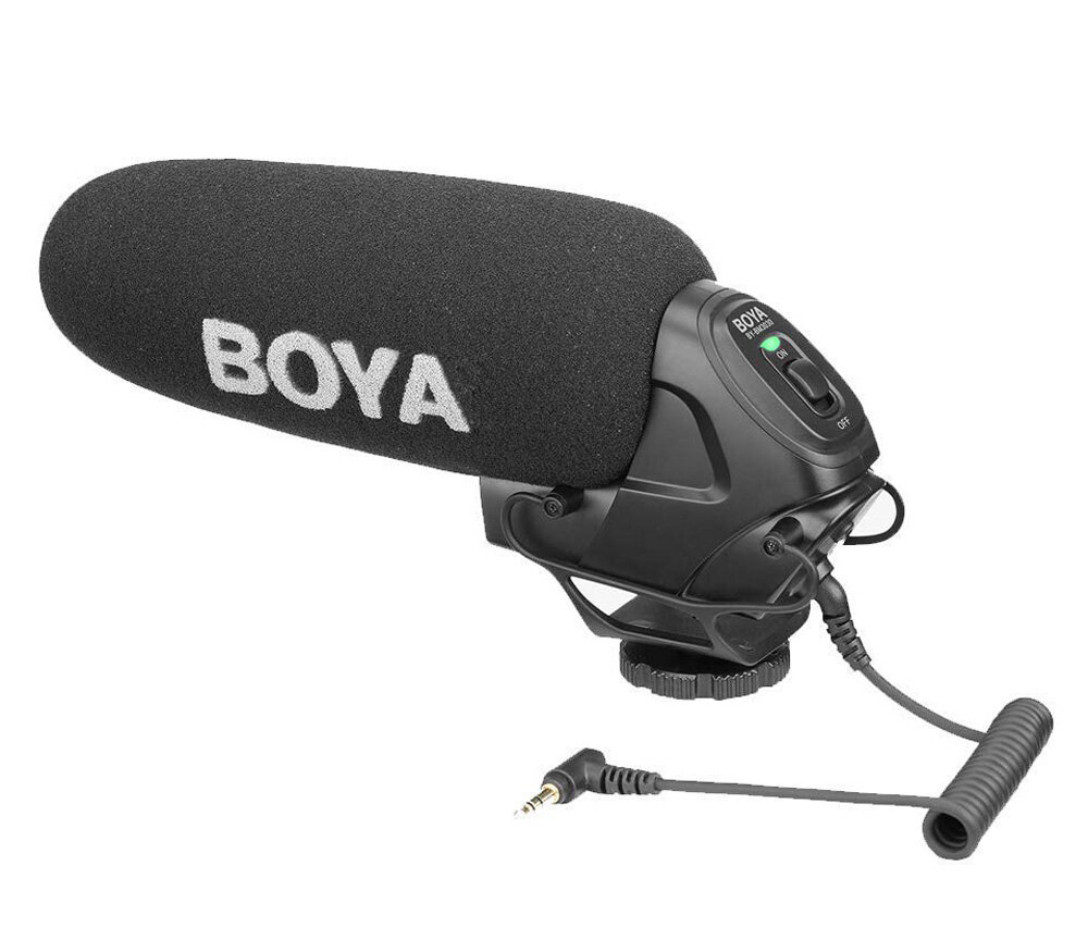 Микрофон Boya BY-BM3030, направленный, моно, 3.5 мм