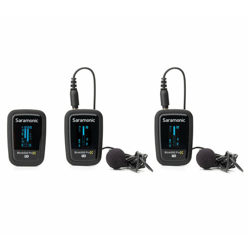 Беспроводная система Saramonic Blink500 ProX B2 TXTXRX 24 ГГц 35 мм TRS TRRS 2749000₽