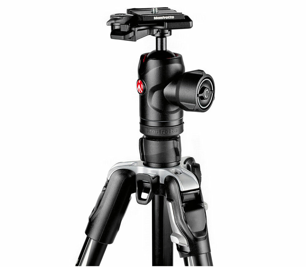 Штатив Manfrotto Befree Advanced Travel Twist MKBFRTA4BK-BH Black - фото №7