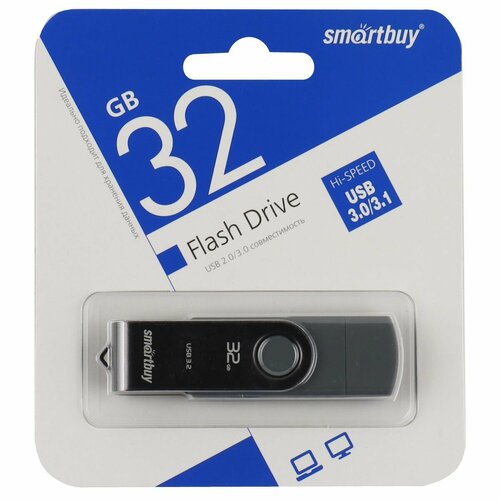 Флеш-память USB 32 Gb Smartbuy Twist Dual Type-C/Type-A () USB 3.0