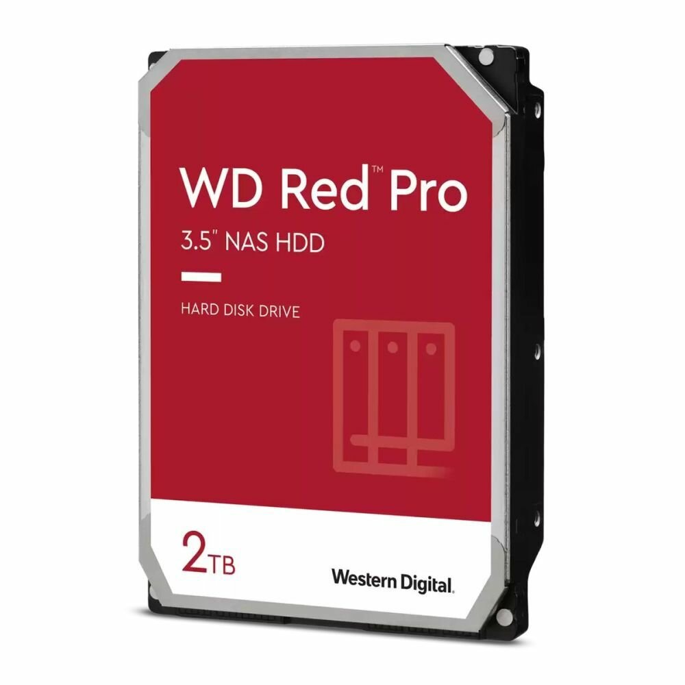 Жесткий диск Western Digital Red Pro WD2002FFSX 2ТБ 3,5" 7200RPM 64MB (SATA III) NAS