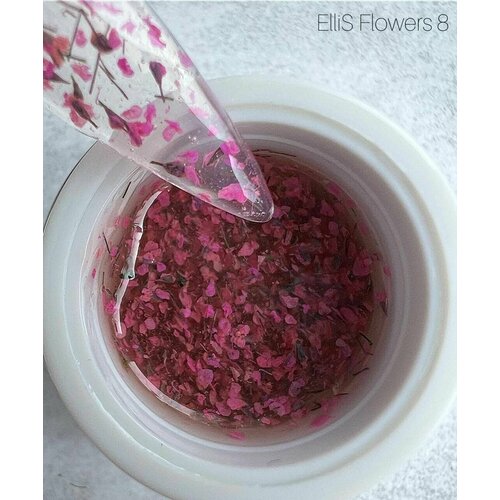 ElliS Gel Flowers 08 5мл (сухоцветы)