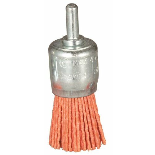 Щетка нейлоновая кистевая d17мм красная G80 хвостовик 6мм Makita D-45674 334₽