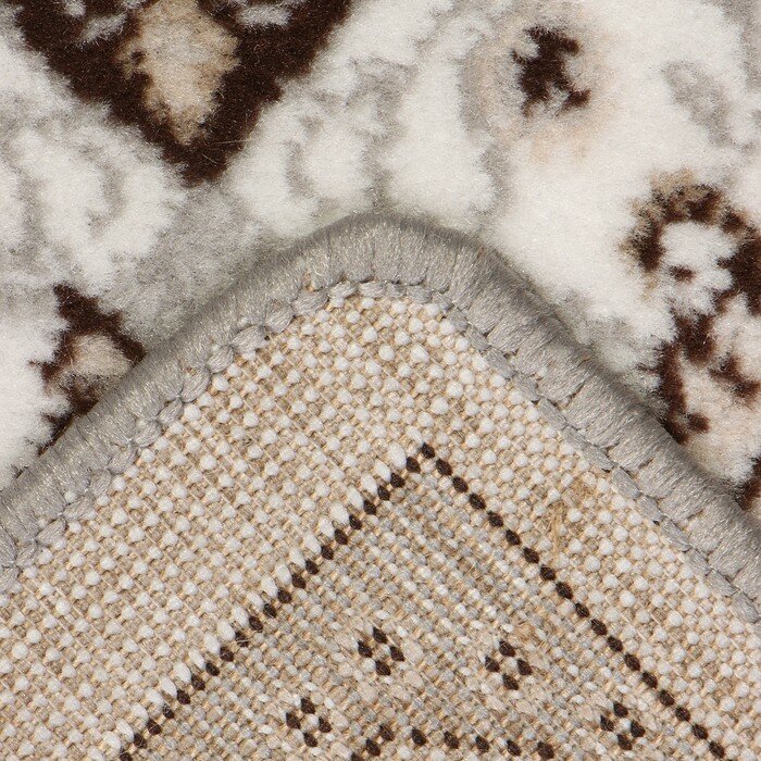 Люберецкие ковры Ковёр прямоугольный FLORIDA 60х110 см, ПП 100%, джут - фотография № 3