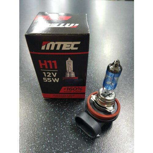 Усиленная галогенная лампа MTEC H11 +160%