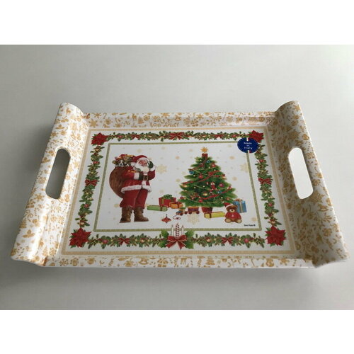 Поднос R2S С Новым годом! золотой (без упаковки)