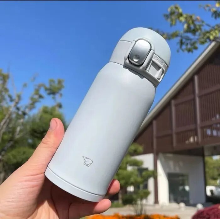 фото Термос Zojirushi SM-WA36-HL, Светло-серый, 0.36 л