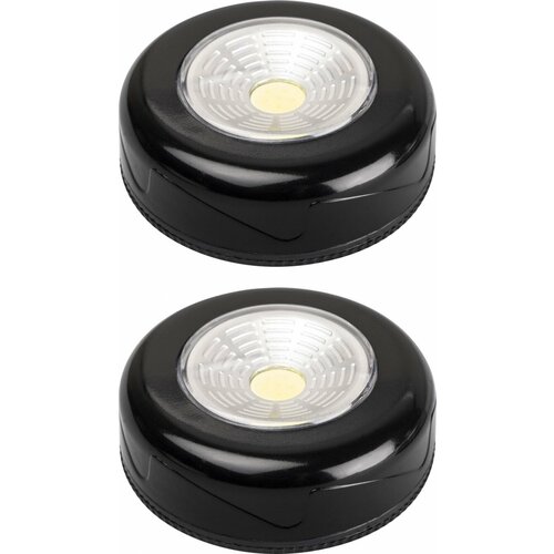 фото Фонарь фаzа tf3-l1w-wh пушлайт 1 cob светодиод черный (комплект из 2 шт.)