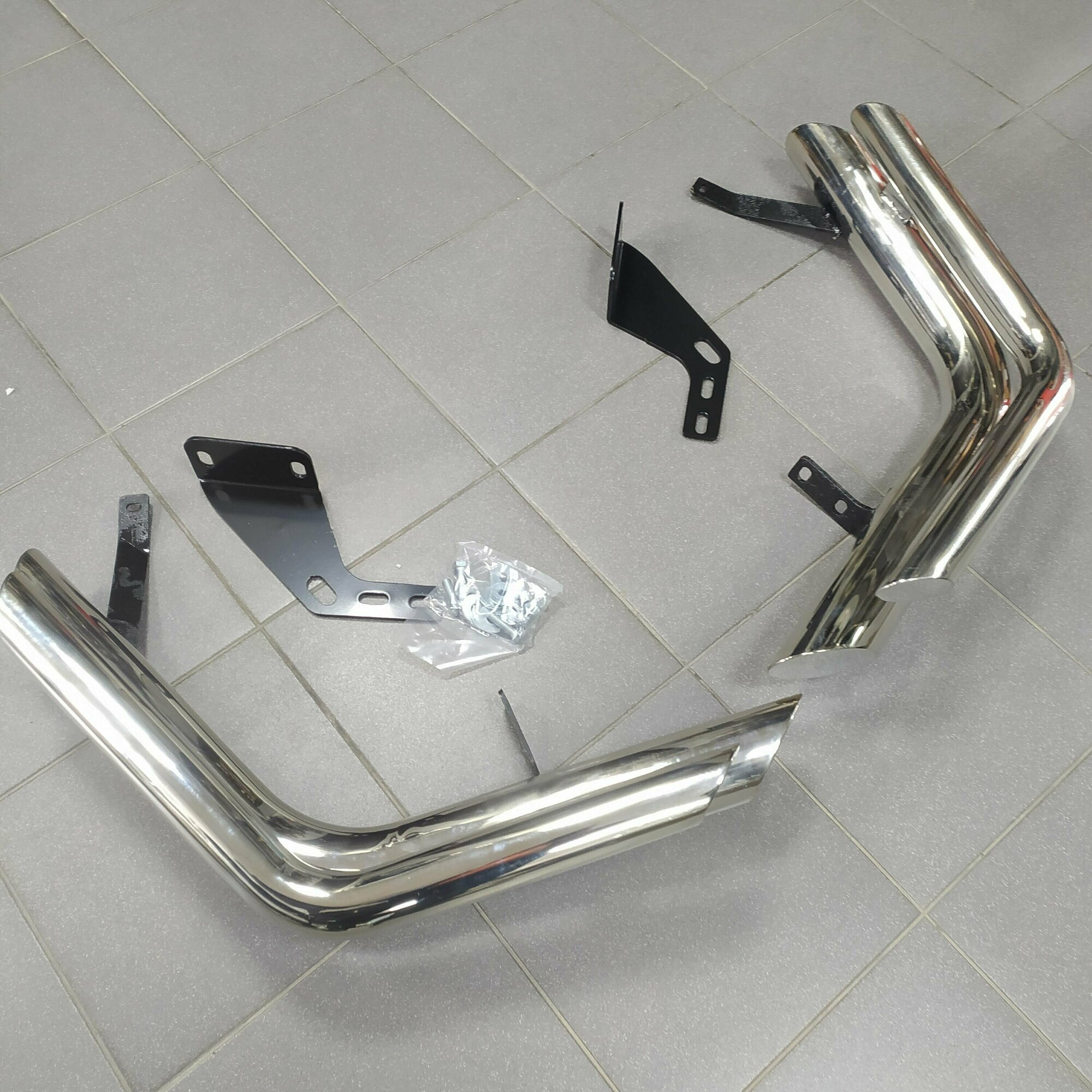 Защита бампера зад. (углы) LEO212DP1 LEXUS RX 350 2012-2015 г. CASHIDE — фото 8