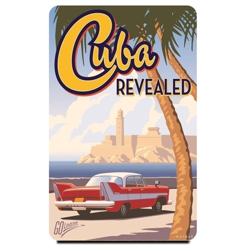 Магнит на холодильник "Куба" 86x54мм