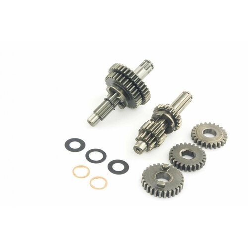 Коробка передач для китайского мопеда Alpha, Delta в сборе на сепараторах