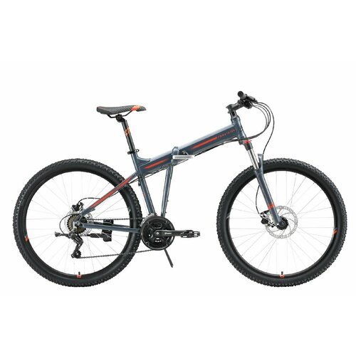 Велосипед Stark23 Cobra 272 HD серыйчерныйоранжевый 18 3899000₽