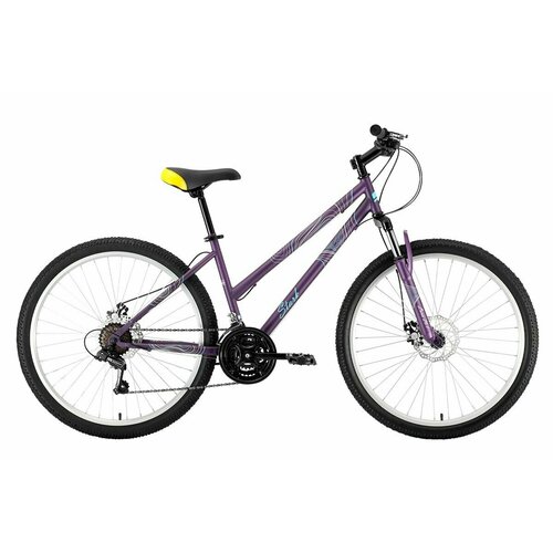 Велосипед Stark'22 Luna 26.1 D Steel фиолетовый/голубой 16
