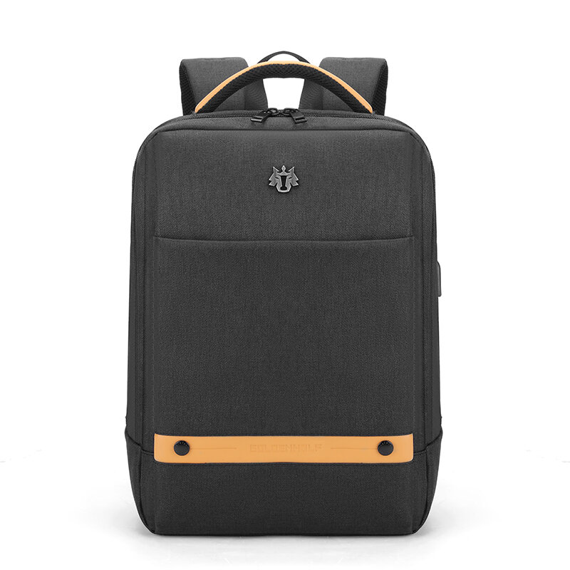 Рюкзак мужской городской, повседневный, водонепроницаемый, для командировок, для путешествий, для ноутбука, 26 л, Golden Wolf