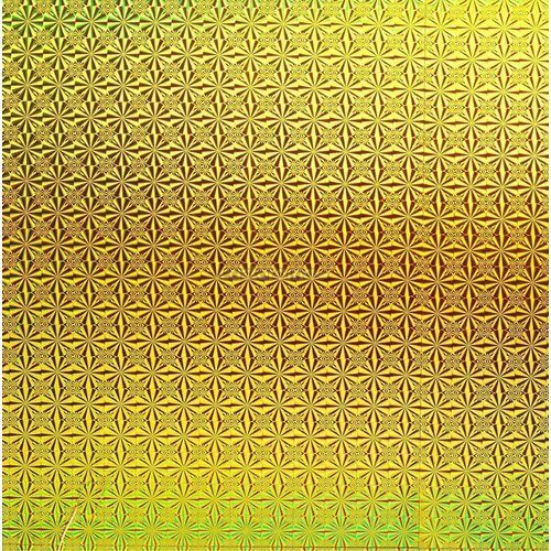 Самоклеящаяся пленка 0,45х2 м голография желтая