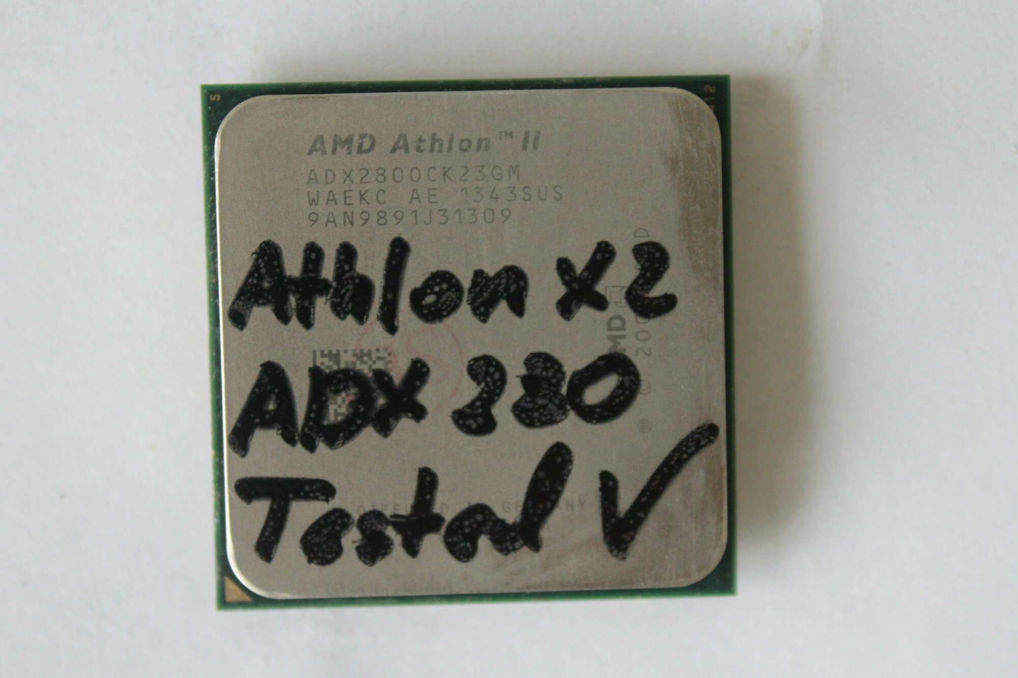 Процессор AMD Athlon II X2 280 ADX280, Regor, 65w, 2 ядра, 2 потока, Socket AM3