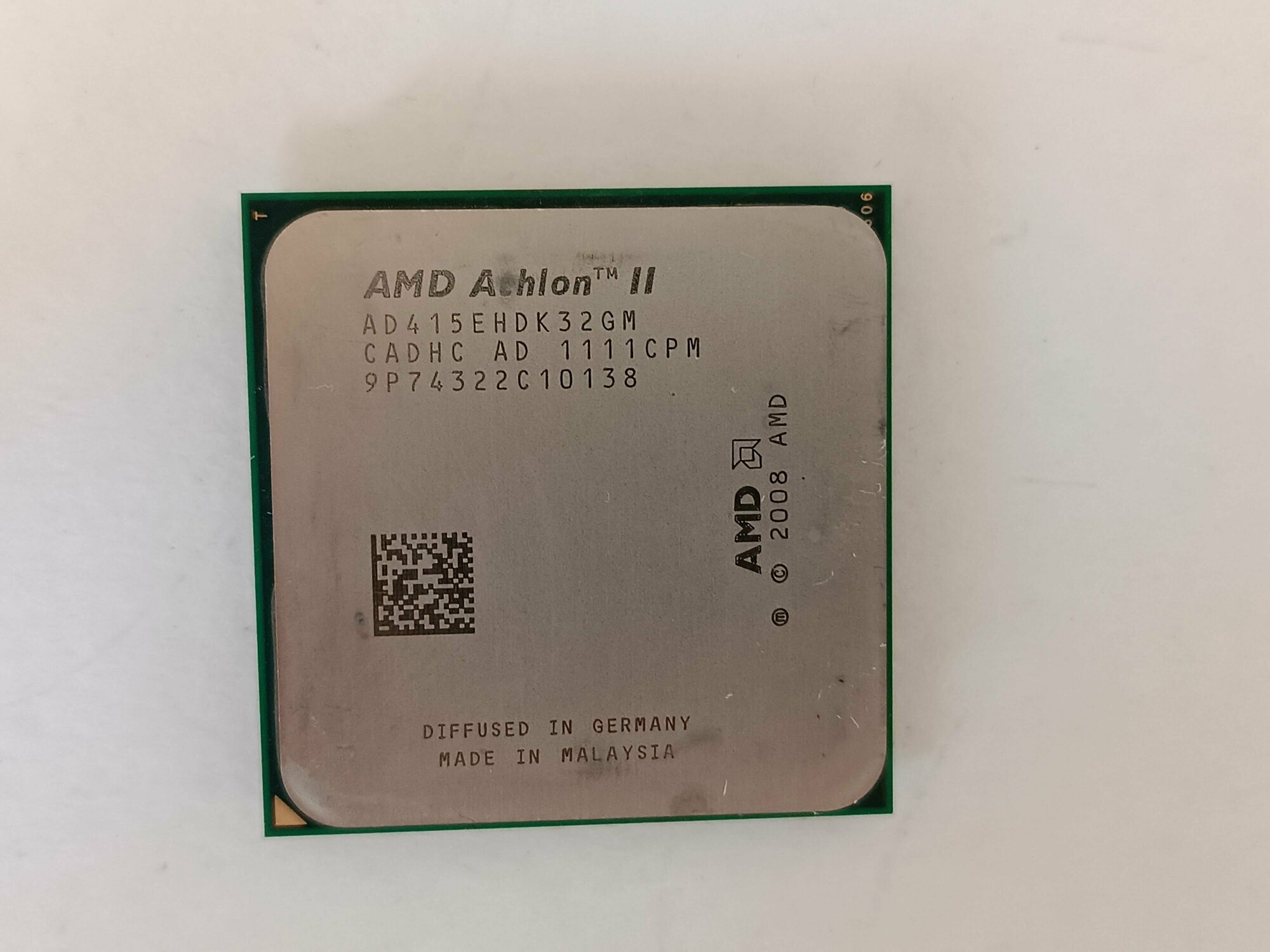 Процессор AMD Athlon II X3 415e AD415E, 45w, Rana, 3 ядра, 3 потока, Socket AM3, AM2+