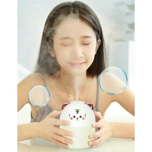 Увлажнитель воздуха компактный мини увлажнитель с подсветкой ночник увлажнитель очиститель воздуха ультразвуковой тигр 79000₽