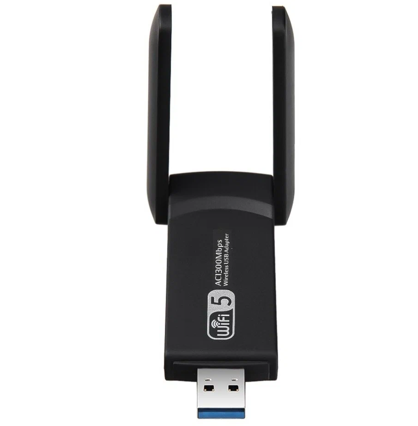 Беспроводной WI-Fi адаптер, USB 3.0, 2.4G/ 5G, 1300 Мбит/с — фото 1