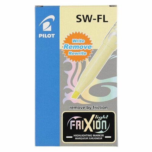 Текстовыделитель 1,0-3,0 мм, скошенный, цвет оранжевый Frixion Light Soft Pilot