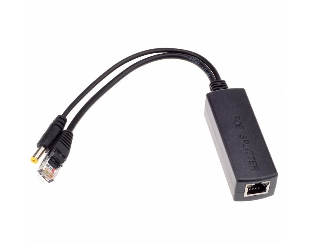 POE splitter (разветвитель 48v*12v+lan) CXDIGITAL