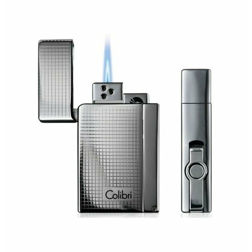 Зажигалка Colibri ASPIRE polished chrome grid зажигалка colibri ambiance white lacquer polished chrome