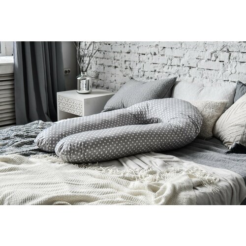 Подушка для беременных U-образная c наволочкой 