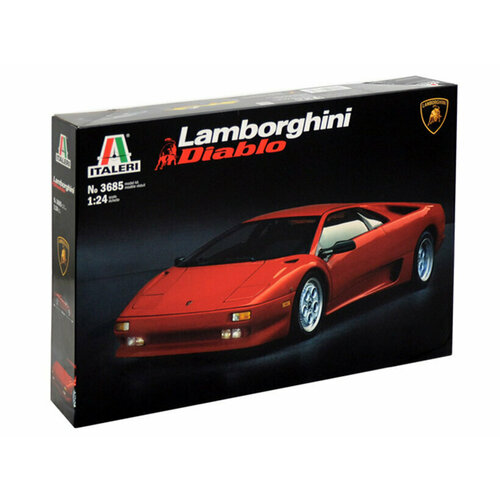 3685 Italeri Автомобиль Lamborghini Diablo (1:24) 3646 italeri автомобиль porsche 944 s cabrio 1 24