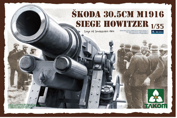 Takom Skoda 30.5cm M1916 siege howitzer