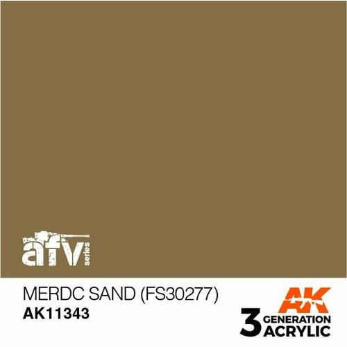 AK11343 Краска акриловая 3Gen MERDC Sand (FS30277)