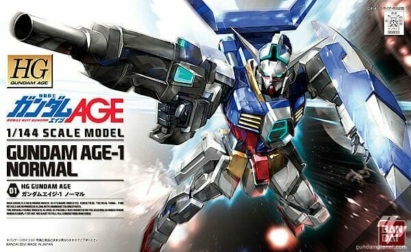 BND-2138280 Сборная модель HG Bandai Gundam AGE-1 Normal(AGE-1) 001