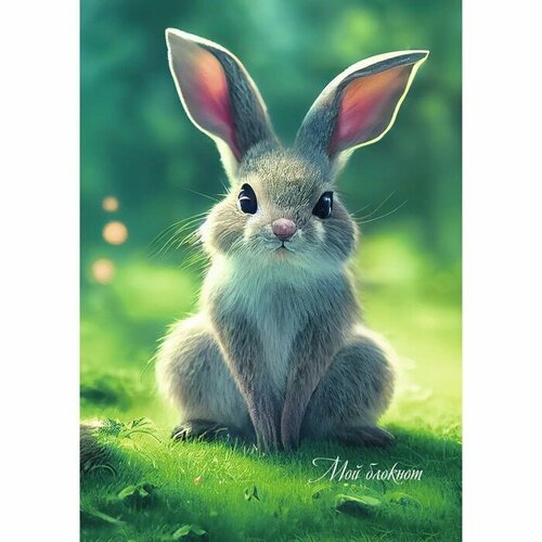 Листочек Блокнот А6, 64 листа в клетку 