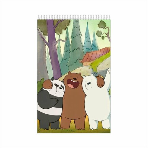 Блокнот Вся правда о медведях/ We Bare Bears №9, А6