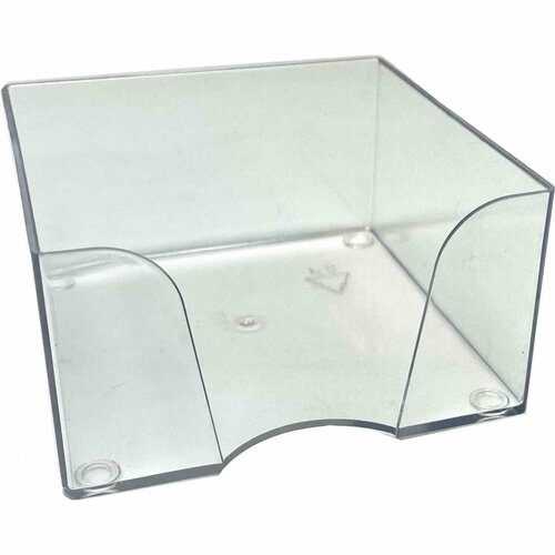 Пластбокс для бумажного блока осколпласт 9х9х4.5 см, прозрачный 945-03