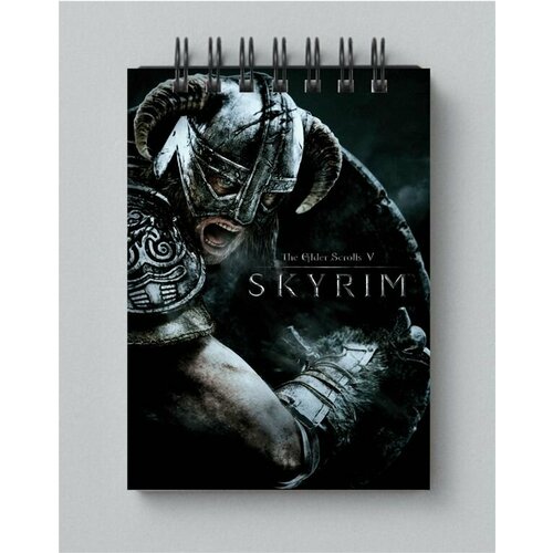 Блокнот The Elder Scrolls V: Skyrim / Древние свитки 5: Скайрим №5, А4 блокнот the elder scrolls v skyrim древние свитки 5 скайрим 8 а4