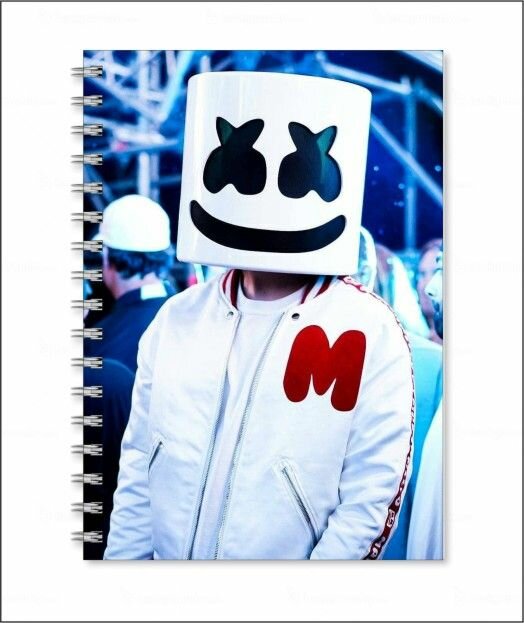 Блокнот Marshmello, Маршмэллоу №4, А4