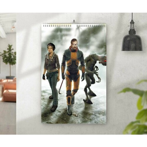 Календарь перекидной Half-Life, Халф Лайф №7, А4