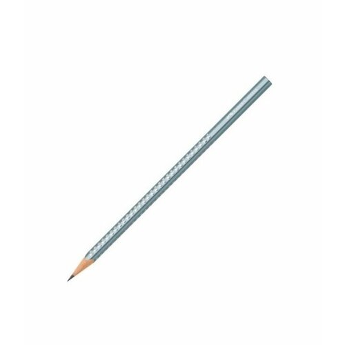 Faber-Castell Чернографитовый карандаш Sparkle metallic синий sela