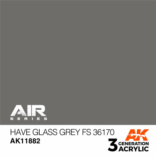 AK11882 Краска акриловая 3Gen Have Glass Grey FS 36170