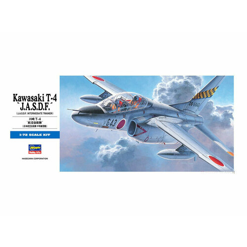 Hasegawa H-D12 Учебно-тренировочный самолёт Kawasaki T-4 J.A.S.D.F. (1:72) Модель для сборки