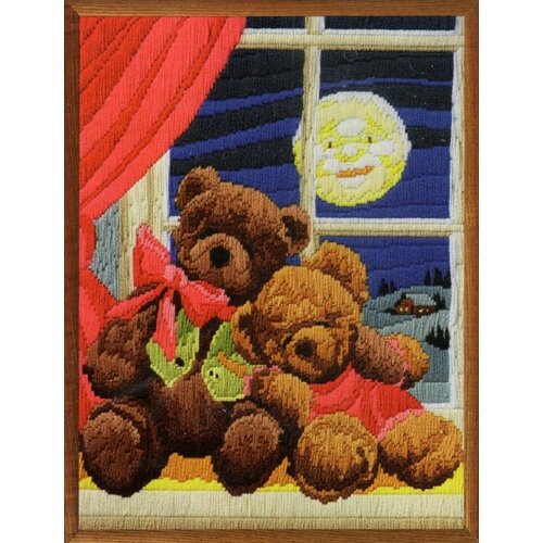 Sleeping Bears #LS247 Janlynn Набор для вышивания 30.5 x 40.6 см Гобелен