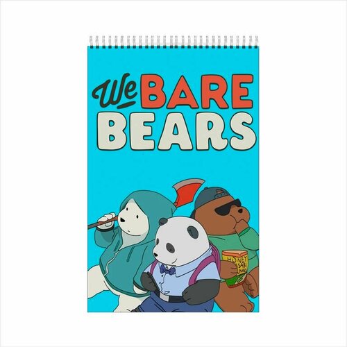 Блокнот Вся правда о медведях/ We Bare Bears №1, А5