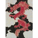 Вышивка Китайский дракон 28x41.5 см. - изображение