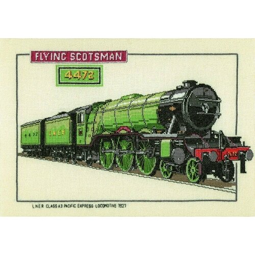 фото Flying scotsman #cfs126e heritage набор для вышивания 30 x 19.5 см счетный крест