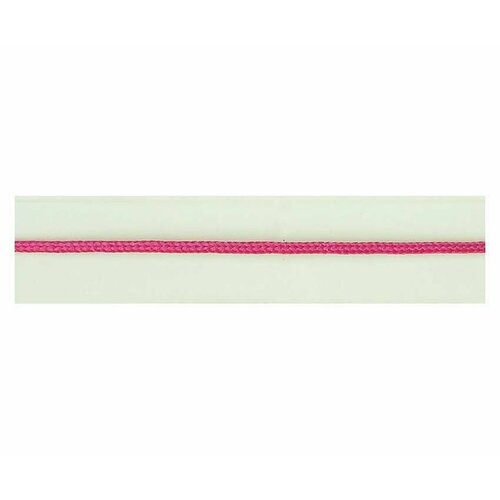 Шнур для шитья, плетеный, розовый, 25 м, 1 упаковка