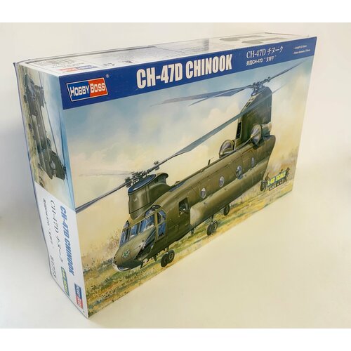 1/48 Вертолет CH-47D Chinook HobbyBoss 81773 81772 hobby boss американский военно транспортный вертолет ch 47a chinook 1 48