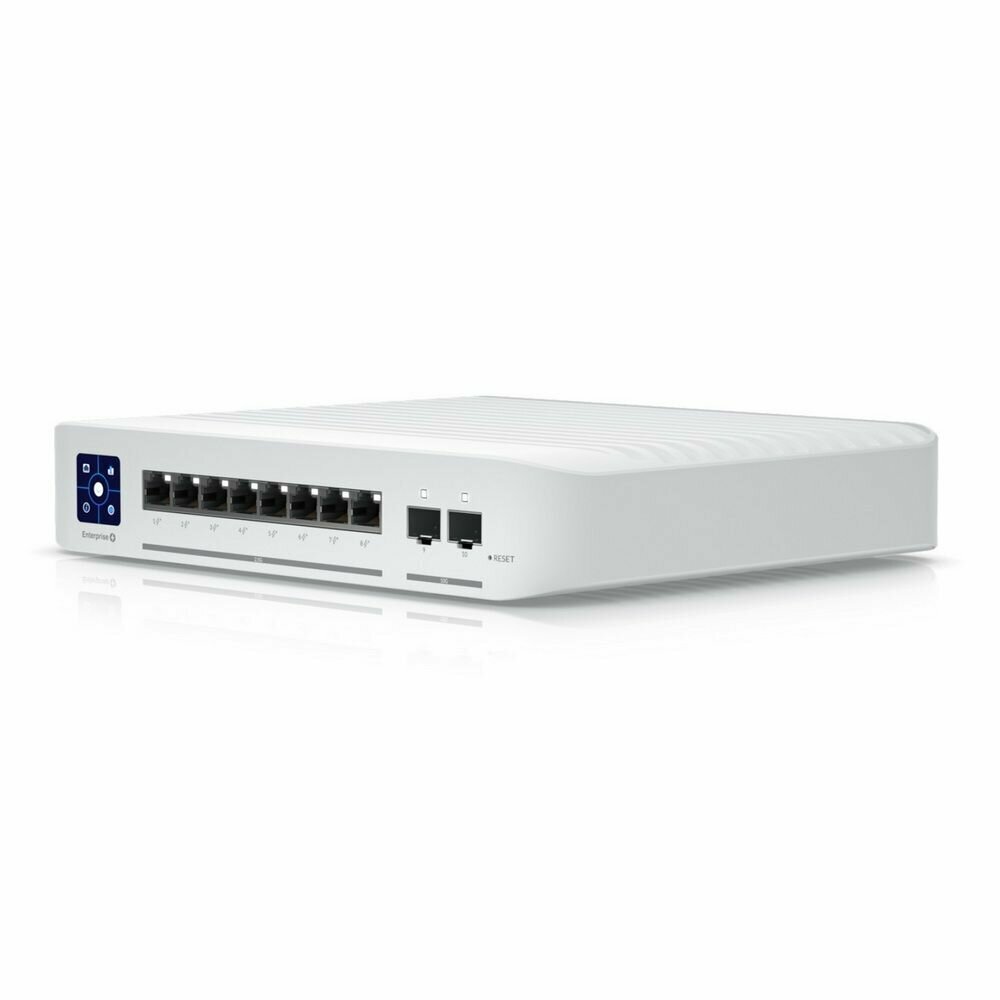 UniFi Switch Enterprise 8 PoE-коммутатор в стойку, Ubiquiti, 8х 2.5G RJ45, 2х 10G SFP+, раздача 120 Вт (6)