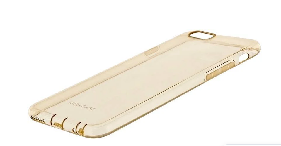 Защитная накладка для Apple iPhone 6/6S Miracase 4,7 дюйма MP-8027R прозрачный золотистый